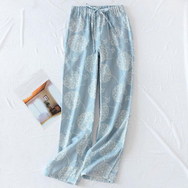 women's sleepwear women pajamas pants cotton gauze home printing japanese style loose wide leg sweatpants, Black;red
women's sleepwear women pajamas pants cotton gauze home printing japanese style loose wide leg sweatpants, Black;red