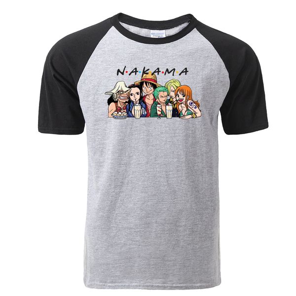 one piece luffy friend raglan t-shirt funny japanese anime the straw hat pirates tshirt men summer cotton short sleeve t shirt
one piece luffy friend raglan t-shirt funny japanese anime the straw hat pirates tshirt men summer cotton short sleeve t shirt