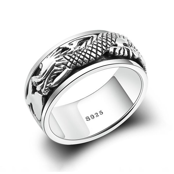 925 sterling silver jewelry men women black vintage rotatable dragon engagement ring couple ring
925 sterling silver jewelry men women black vintage rotatable dragon engagement ring couple ring