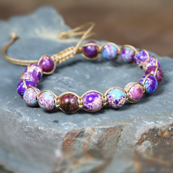 8mm handmade diy women braided yoga friendship bracelet bangle bohemian emperor stone beads charm warp bracelet, Golden;silver
8mm handmade diy women braided yoga friendship bracelet bangle bohemian emperor stone beads charm warp bracelet, Golden;silver