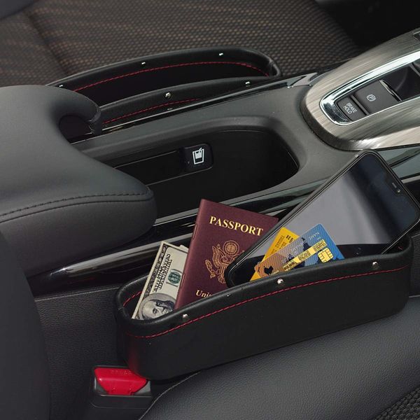 pu leather car seat pockets storage organizer car seat side drop caddy catcher for cellphone wallet coin key with non-slip mat
pu leather car seat pockets storage organizer car seat side drop caddy catcher for cellphone wallet coin key with non-slip mat