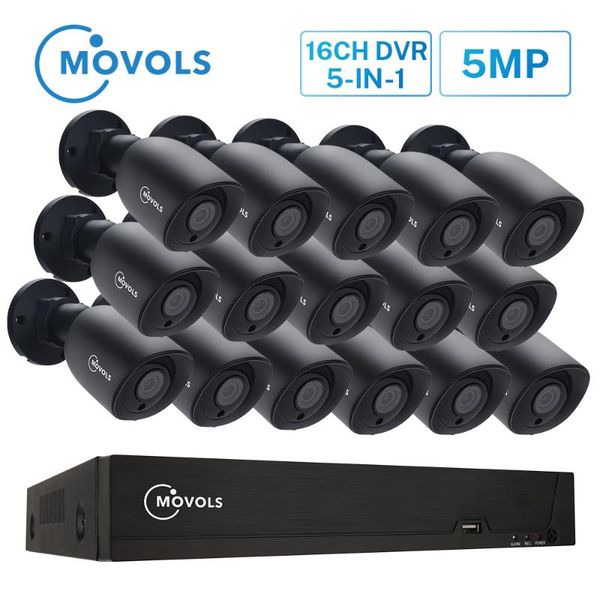 movols 5mp security camera system 16ch h.265 xvr hd outdoor indoor 16x 5mp 2560*1920 hd cctv camera video surveillance kits
movols 5mp security camera system 16ch h.265 xvr hd outdoor indoor 16x 5mp 2560*1920 hd cctv camera video surveillance kits