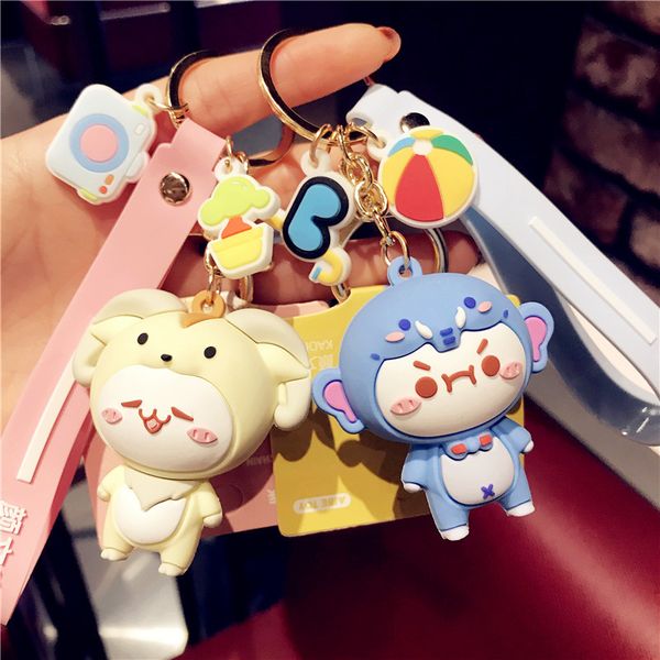 delicacy key chain hanging doll cute creative backpack pendant little gift key chain decoration trinkets car keyring gift, Silver
delicacy key chain hanging doll cute creative backpack pendant little gift key chain decoration trinkets car keyring gift, Silver