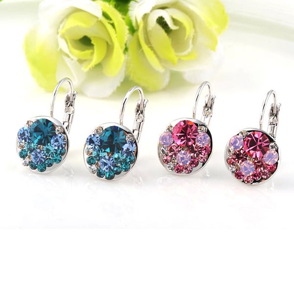 AprilGrass Brand High Quality 4 Colors Round Stone Zircon Earrings Wedding Fashion Jewelry Best Gift Earrings For Woman Bijoux Dropship
AprilGrass Brand High Quality 4 Colors Round Stone Zircon Earrings Wedding Fashion Jewelry Best Gift Earrings For Woman Bijoux Dropship