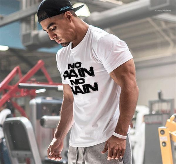 летняя мода no pain no gain o-образным вырезом с коротким рукавом тис мужчины тонкий топы mens письмо спорта дышащий tshirst человек, White;black
летняя мода no pain no gain o-образным вырезом с коротким рукавом тис мужчины тонкий топы mens письмо спорта дышащий tshirst человек, White;black