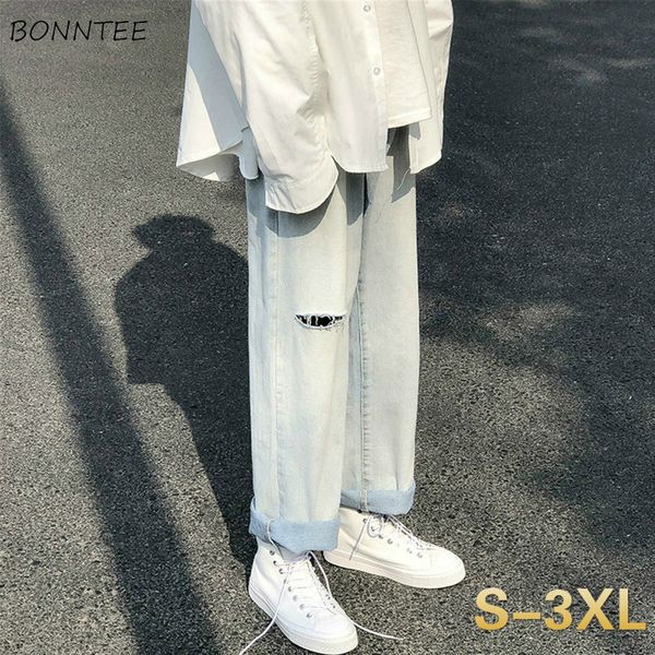 men jeans hole straight loose ankle-length korean-style all-match plus-size 3xl washed denim trousers male leisure trendy chic, Blue
men jeans hole straight loose ankle-length korean-style all-match plus-size 3xl washed denim trousers male leisure trendy chic, Blue