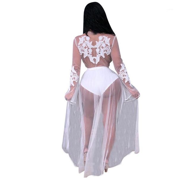 deep v neck summer dresses female clothing womens lace perspective dress panelled gauze long dresses, Black;gray
deep v neck summer dresses female clothing womens lace perspective dress panelled gauze long dresses, Black;gray