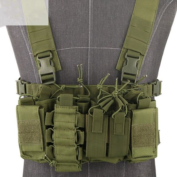 lightweight tactical chest hanging vest magazine pouch bag army fan outdoor field combat equipment body armor camo vest, Camo;black
lightweight tactical chest hanging vest magazine pouch bag army fan outdoor field combat equipment body armor camo vest, Camo;black
