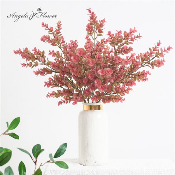 62cm long branch simulation artificial eucalyptus leaf plastic fake flower green plants decor home wedding garden christmas gift
62cm long branch simulation artificial eucalyptus leaf plastic fake flower green plants decor home wedding garden christmas gift