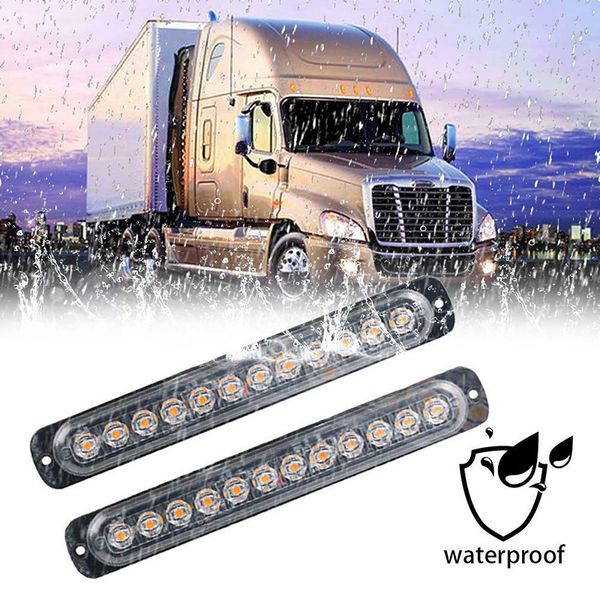 1pc 12v 24v 12 led strobe предупреждение свет бар мигающий грузовик супер яркий emergency внимание водонепроницаемый янтарный для авто внедо
1pc 12v 24v 12 led strobe предупреждение свет бар мигающий грузовик супер яркий emergency внимание водонепроницаемый янтарный для авто внедо