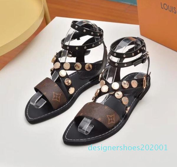 2020 designer women sandals luxurious brand women print leather striking gladiator style sandals d01, Black
2020 designer women sandals luxurious brand women print leather striking gladiator style sandals d01, Black
