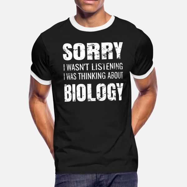 sorry biology science t shirt men customize cotton round neck fit graphic new style spring outfit shirt
sorry biology science t shirt men customize cotton round neck fit graphic new style spring outfit shirt