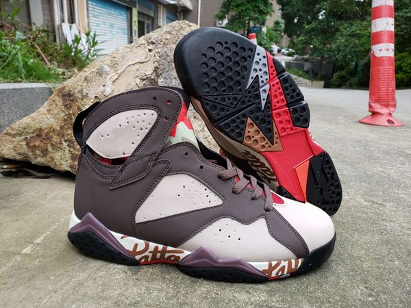 Wholesale New Patta 7 VII 7S BLACK men basketball shoes BROWN 7S sports good sneakers outdoor trainers high quality size 7-13
Wholesale New Patta 7 VII 7S BLACK men basketball shoes BROWN 7S sports good sneakers outdoor trainers high quality size 7-13