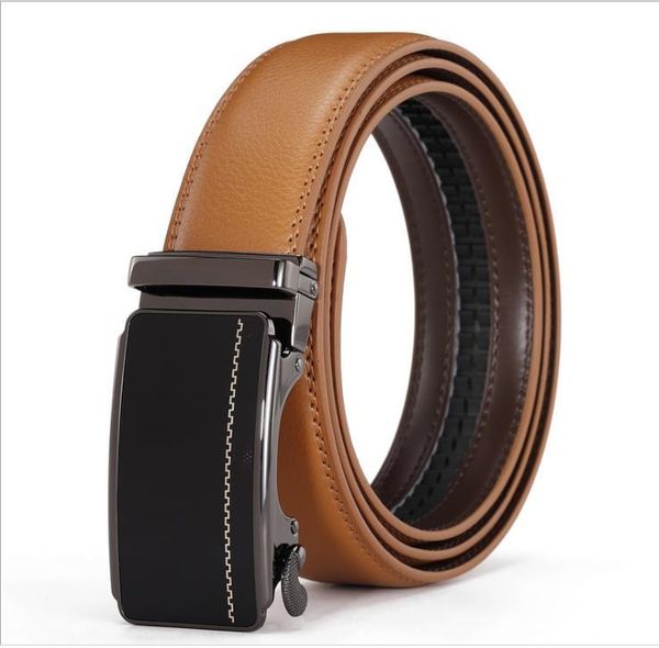 r belts men black leather belt fashion business automatic buckle cintos para homens, Black;brown
r belts men black leather belt fashion business automatic buckle cintos para homens, Black;brown