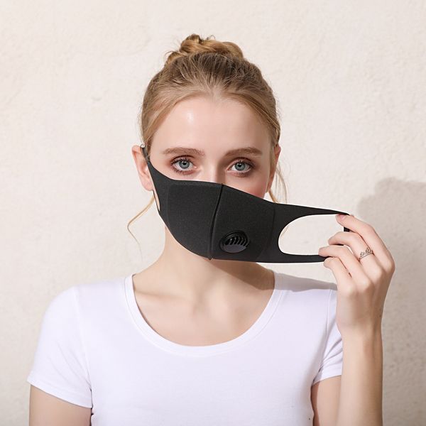 мода губка мужчины женщины лица рот респиратор черный дышащий valve mask filter 3d cover mouth
мода губка мужчины женщины лица рот респиратор черный дышащий valve mask filter 3d cover mouth