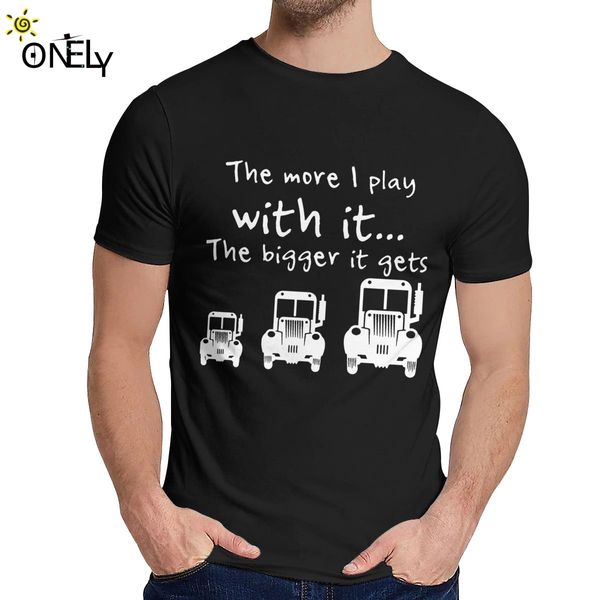 soft slim jeeps t shirt the more i play with it the bigger i get short sleeve new arrival
soft slim jeeps t shirt the more i play with it the bigger i get short sleeve new arrival