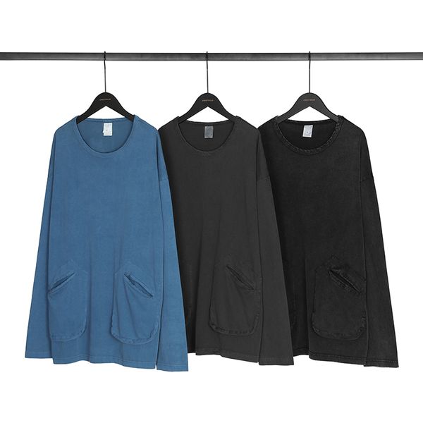 blue black grey front pockets oversize heavy cotton t-shirt long sleeve raglan tee streetwear, White;black
blue black grey front pockets oversize heavy cotton t-shirt long sleeve raglan tee streetwear, White;black