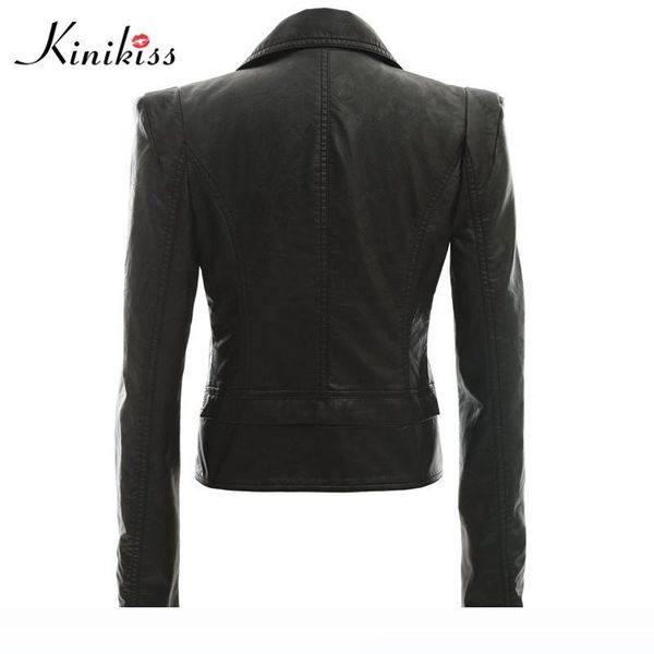 wholesale-kinikiss fashion women short black leather jacket coat autumn steampunk motorcycle faux leather jacket female gothic coat, Black;brown
wholesale-kinikiss fashion women short black leather jacket coat autumn steampunk motorcycle faux leather jacket female gothic coat, Black;brown