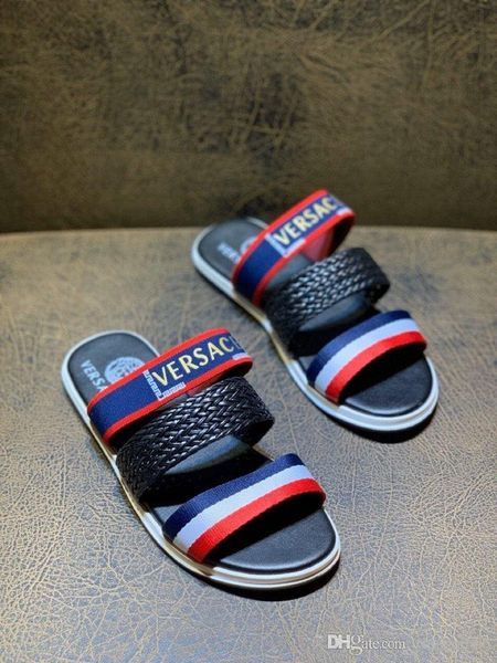luxury designer summer men's fashion slippers, home comfortable casual slippers in multiple colorsas, Red;white
luxury designer summer men's fashion slippers, home comfortable casual slippers in multiple colorsas, Red;white