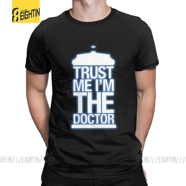men t shirt doctor who trust me i'm the doctor creative short sleeved tee shirt crew neck purified cotton plus size t-shirt
men t shirt doctor who trust me i'm the doctor creative short sleeved tee shirt crew neck purified cotton plus size t-shirt