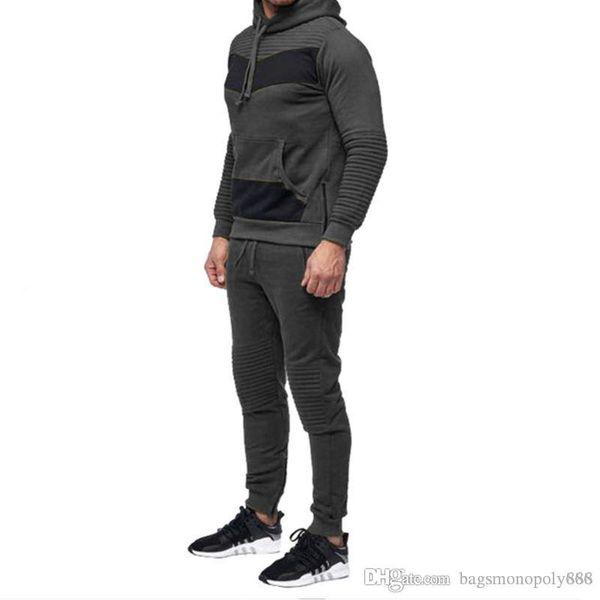 new autumn winter fashion multicolor men's casual designer hooded suit sports jogging suit full body sweater set, Gray
new autumn winter fashion multicolor men's casual designer hooded suit sports jogging suit full body sweater set, Gray