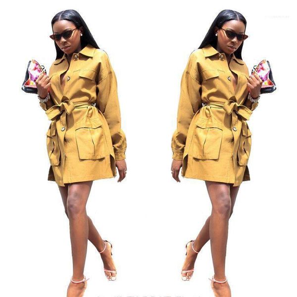loose trench coat with sashes women clothing women designer trench coats fashion single breasted lapel neck, Tan;black
loose trench coat with sashes women clothing women designer trench coats fashion single breasted lapel neck, Tan;black