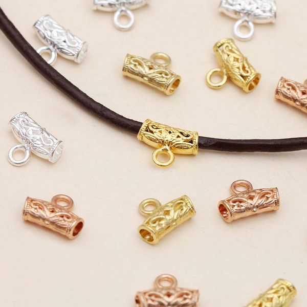 50pcs alloy retro hollow tube beads spacer beads pendant fit 2mm rope cord for diy jewelry making necklace bracelet accessories
50pcs alloy retro hollow tube beads spacer beads pendant fit 2mm rope cord for diy jewelry making necklace bracelet accessories