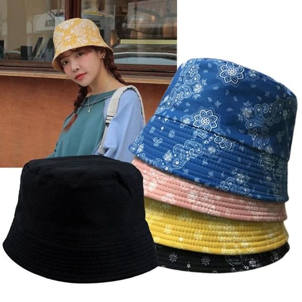 summer women paisley print folding double sided reversible sun hat bucket cap, Blue;gray
summer women paisley print folding double sided reversible sun hat bucket cap, Blue;gray