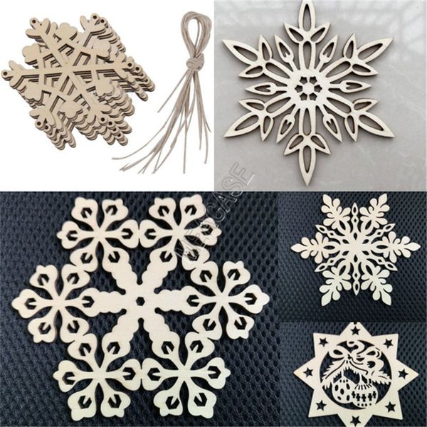 10pcs/set christmas wooden snowflake bags pendant creative pierced snowflake xmas wall door decoration for women men gifts toys 2020 d83106, Red;brown
10pcs/set christmas wooden snowflake bags pendant creative pierced snowflake xmas wall door decoration for women men gifts toys 2020 d83106, Red;brown