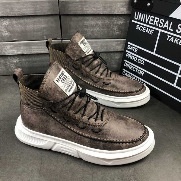 selling men casual shoes high round toe lace up suede hip hops trending leisure shoes streetwear hombre chaussure, Black
selling men casual shoes high round toe lace up suede hip hops trending leisure shoes streetwear hombre chaussure, Black