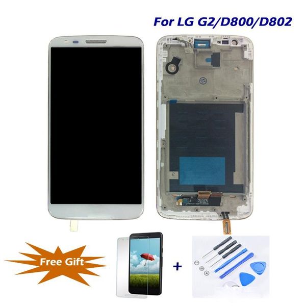 for lg g2/d800/d802 lcd replacement lcd touch screen display digitizer assembly factory price lcd with frame 100% working
for lg g2/d800/d802 lcd replacement lcd touch screen display digitizer assembly factory price lcd with frame 100% working