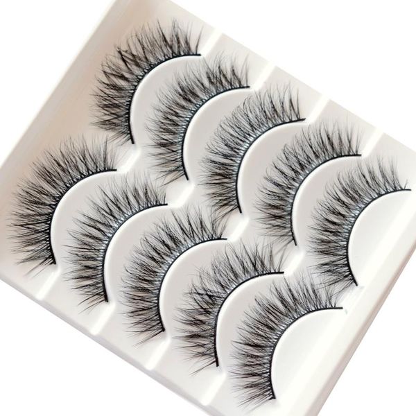 false eyelashes wzsqjn handmade makeup 3d lashes natural long extension 5 pairs faux fake
false eyelashes wzsqjn handmade makeup 3d lashes natural long extension 5 pairs faux fake