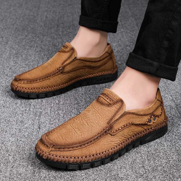 comfortable casual cow leather shoes men soft loafers men shoes sli pon breathable flats moccasins footwear, Black
comfortable casual cow leather shoes men soft loafers men shoes sli pon breathable flats moccasins footwear, Black