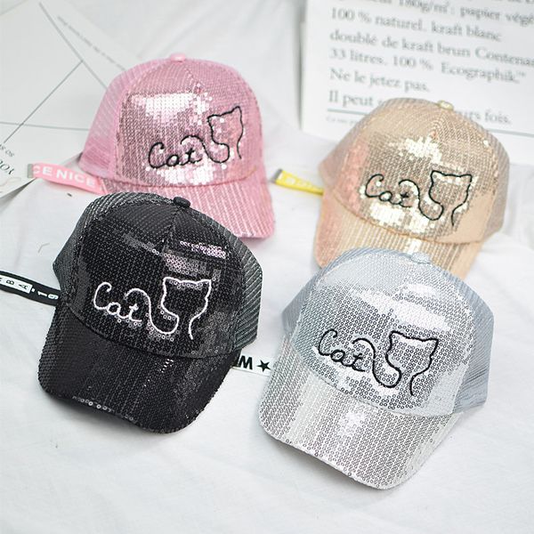 new cute baby cap summer sequins mesh baby hat for girls boys adjustable snapback boy girl baseball caps kids children sun hats, Slivery;white
new cute baby cap summer sequins mesh baby hat for girls boys adjustable snapback boy girl baseball caps kids children sun hats, Slivery;white