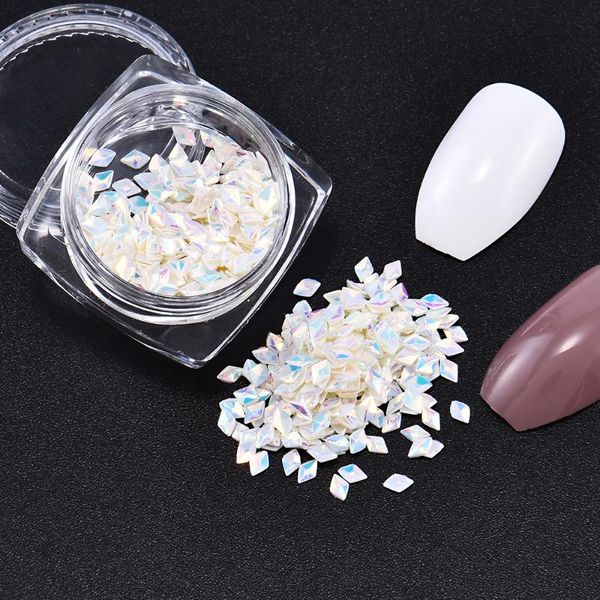 3d diamond nail art sequins laser holo nail sequins set dazzling charm manicure accessories decorations new rhombus, Silver;gold
3d diamond nail art sequins laser holo nail sequins set dazzling charm manicure accessories decorations new rhombus, Silver;gold