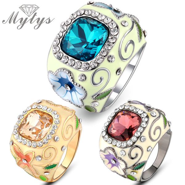 mytys crystal ring flower pattern stylish color ring for party gp cooper alloy jewelry r195 r503 r948, Golden;silver
mytys crystal ring flower pattern stylish color ring for party gp cooper alloy jewelry r195 r503 r948, Golden;silver