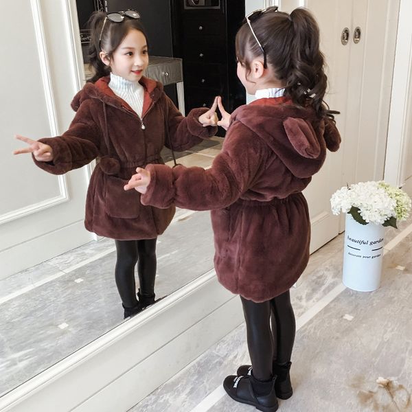 jackets girls warm winter coat thickened faux fur fashion long kids hooded jacket for girl outerwear clothes 3-14 years old, Blue;gray
jackets girls warm winter coat thickened faux fur fashion long kids hooded jacket for girl outerwear clothes 3-14 years old, Blue;gray
