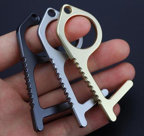 300pcs hygiene hand metal edc contactless safety door opener multi-functional keychain brass tool#265810
300pcs hygiene hand metal edc contactless safety door opener multi-functional keychain brass tool#265810