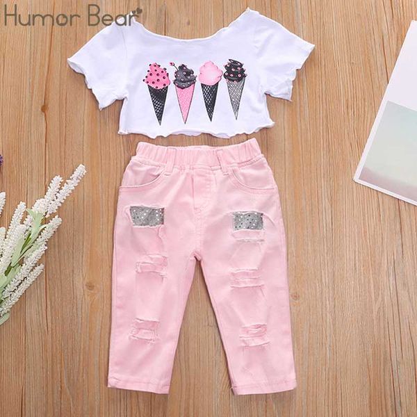 humor bear summer girls clothes set children new toddler kids cartoon printing hole long pants 2pcs baby kid clothing, White
humor bear summer girls clothes set children new toddler kids cartoon printing hole long pants 2pcs baby kid clothing, White