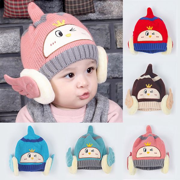 winter warm hat for girls boys cartoon wing children's hats bonnet soft knit baby hat beanie thicken newborns kids cap muts, Slivery;white
winter warm hat for girls boys cartoon wing children's hats bonnet soft knit baby hat beanie thicken newborns kids cap muts, Slivery;white