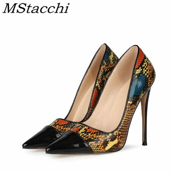 mstacchi snake pattern patent leather pointed women high heel shoes 2020 new fashion thin heels ladies shoes buty damskie, Black
mstacchi snake pattern patent leather pointed women high heel shoes 2020 new fashion thin heels ladies shoes buty damskie, Black