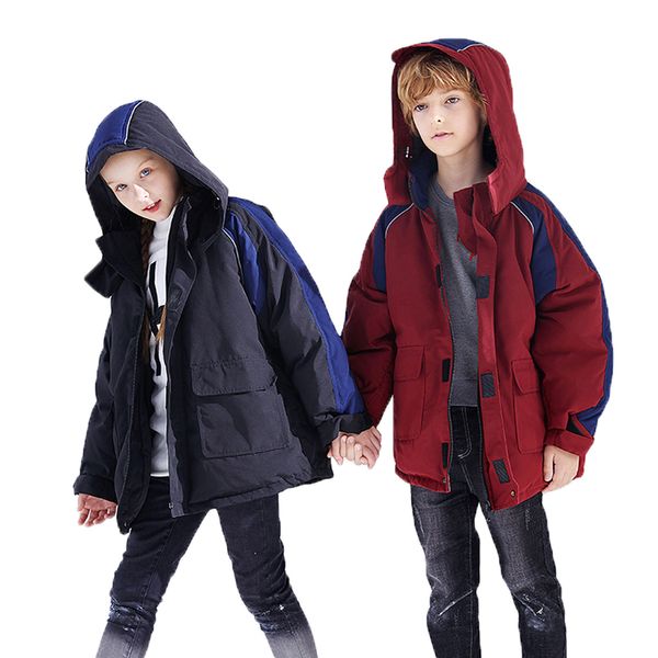 -30 Degree Children's Down jacket Thicken Warm Hooded Boys parka Waterproof Winter Down Jacket for girls Boys Outerwear, Blue
-30 Degree Children's Down jacket Thicken Warm Hooded Boys parka Waterproof Winter Down Jacket for girls Boys Outerwear, Blue