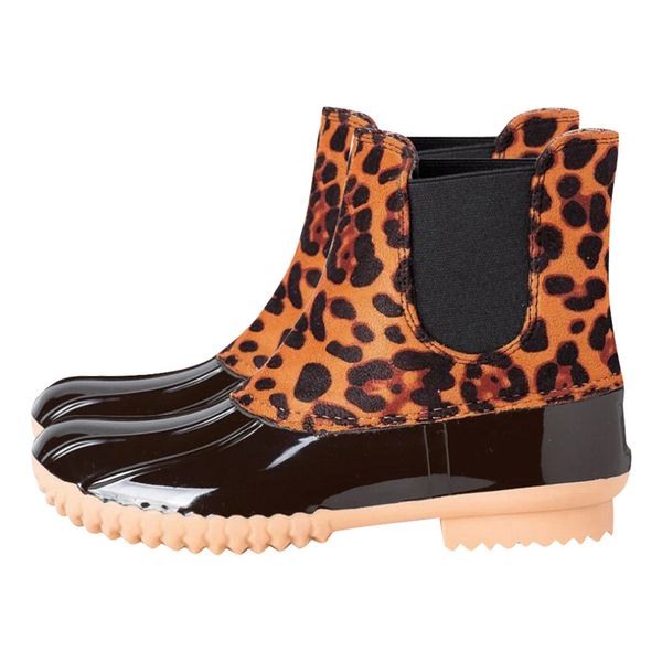 boots casual fashion college shopping womens shoes leopard rain boot color matchin ladies short waterproof comfortable a50, Black
boots casual fashion college shopping womens shoes leopard rain boot color matchin ladies short waterproof comfortable a50, Black