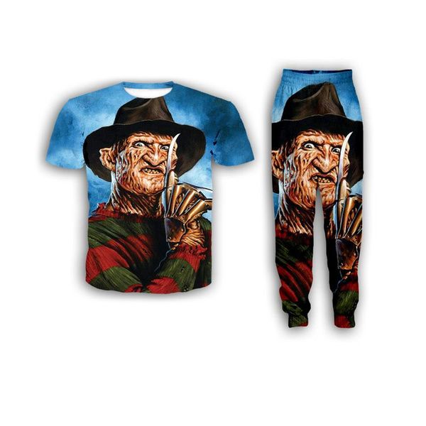 new fashion women/mens a nightmare on elm street freddy krueger funny 3d print t-shirt + jogger pants casusal tracksuit sets s14, Gray
new fashion women/mens a nightmare on elm street freddy krueger funny 3d print t-shirt + jogger pants casusal tracksuit sets s14, Gray