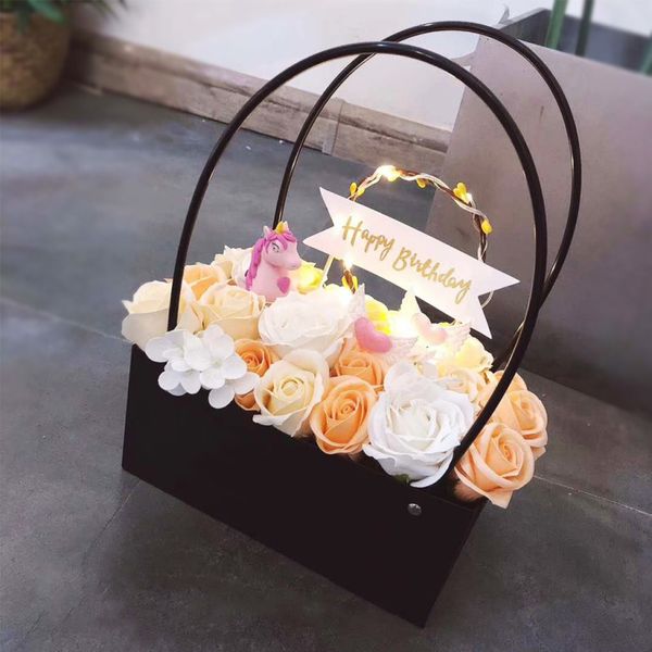 gift wrap pvc flowers carry bag rectangular kraft paper bags flower box with handle waterproof bouquet florist rose party decoration boxes
gift wrap pvc flowers carry bag rectangular kraft paper bags flower box with handle waterproof bouquet florist rose party decoration boxes