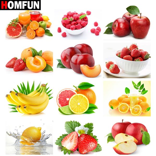 homfun алмазной картина «фрукты яблоко клубника» полная площадь / круглая дрель декор стены инкрустированной смола вышивка крафт вышивки кре
homfun алмазной картина «фрукты яблоко клубника» полная площадь / круглая дрель декор стены инкрустированной смола вышивка крафт вышивки кре