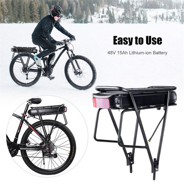 electric bicycle battery 48v 15ah rear rack battery pack big capacity e-bike cell luggage rack bicycle with charger for 500w 750w motor kit
electric bicycle battery 48v 15ah rear rack battery pack big capacity e-bike cell luggage rack bicycle with charger for 500w 750w motor kit