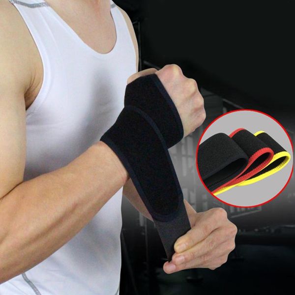 wrist support 1pcs adjustable joint brace sport wristband use for ball games,running,fitness, Black;red
wrist support 1pcs adjustable joint brace sport wristband use for ball games,running,fitness, Black;red