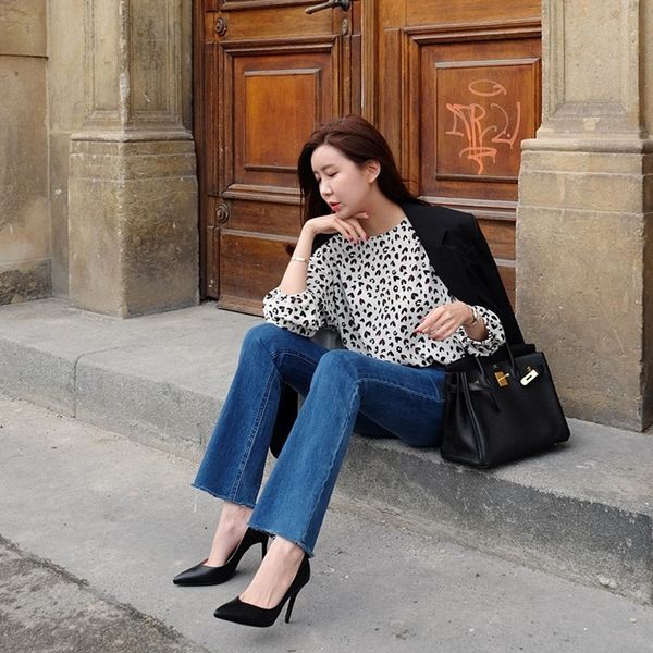 leopard land 2020 thin heeled pointed shoes women's professional lady shoes work pumps gxf-123-6, Black
leopard land 2020 thin heeled pointed shoes women's professional lady shoes work pumps gxf-123-6, Black