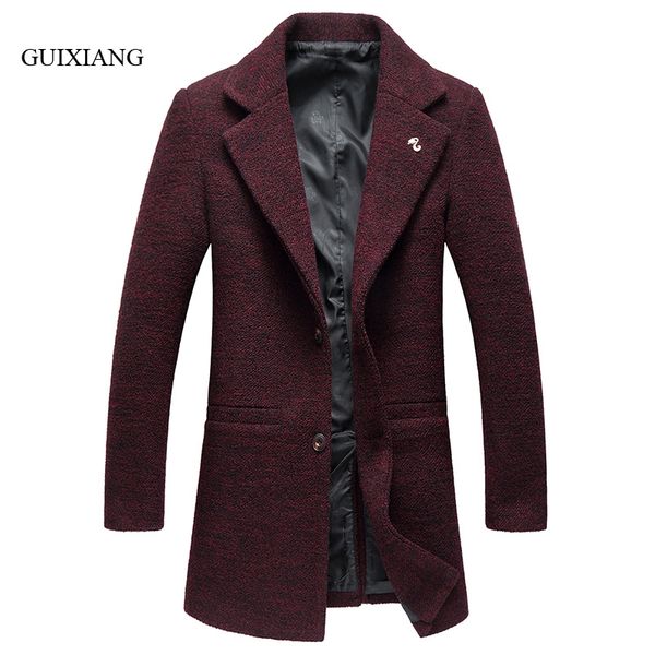 men's wool & blends 2021 arrival style men boutique woolen overcoat business casual single button solid slim trench jacket size m-3xl, Black
men's wool & blends 2021 arrival style men boutique woolen overcoat business casual single button solid slim trench jacket size m-3xl, Black